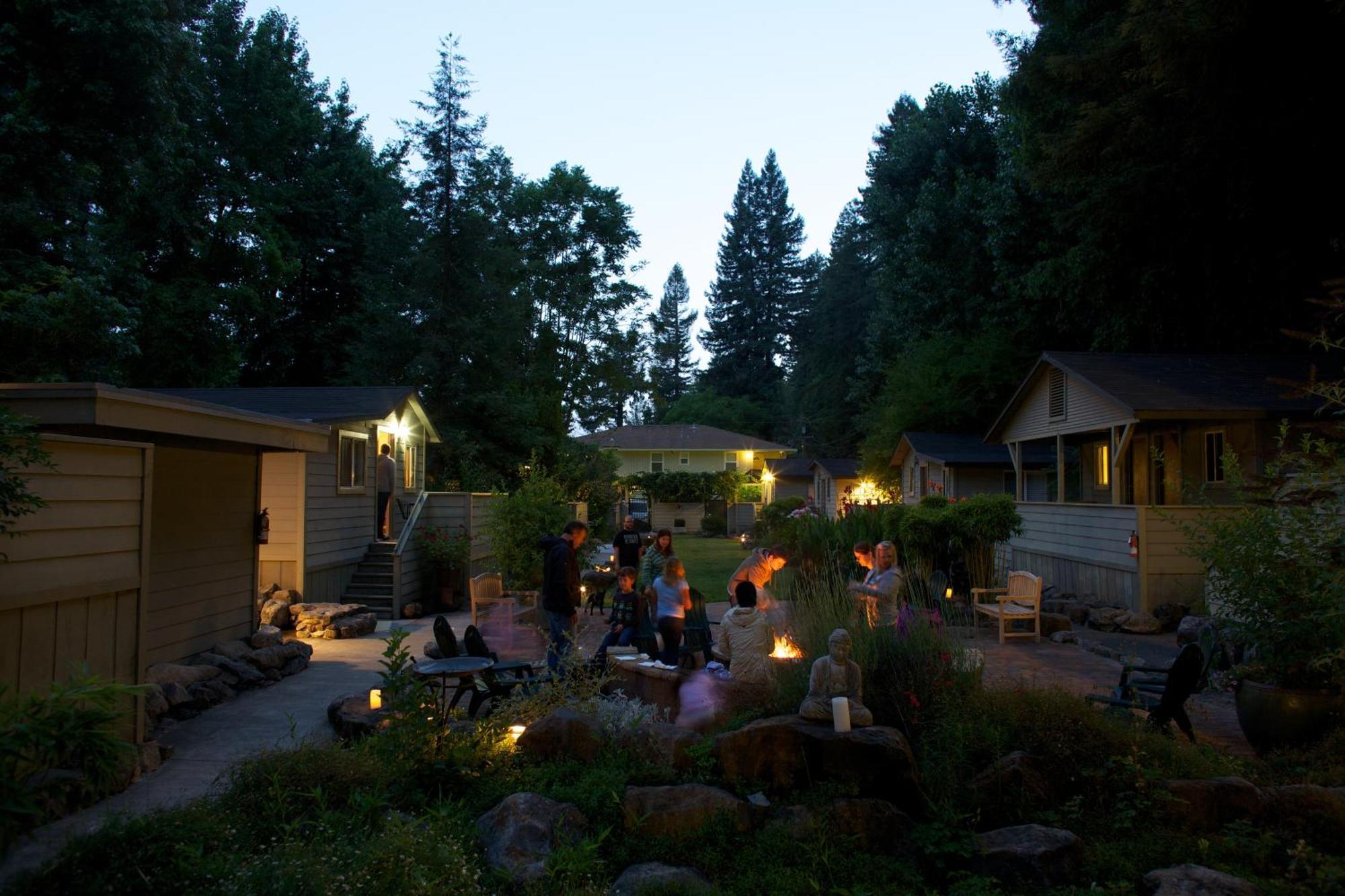 Cottages On River Road Guerneville Buitenkant foto